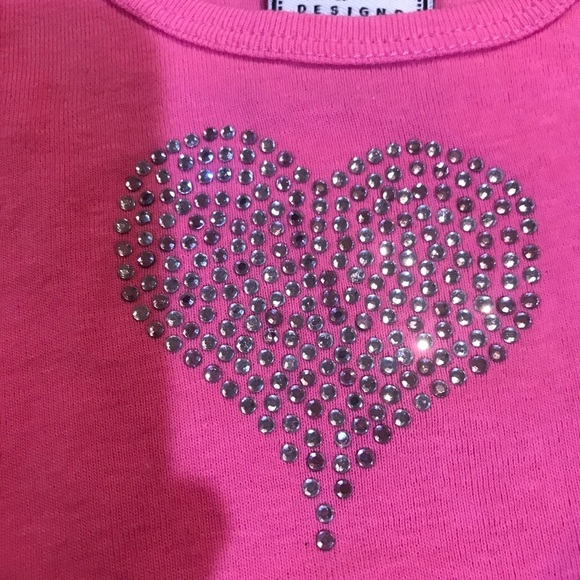🍭Rhinestone Heart Top - Picture 4 of 4